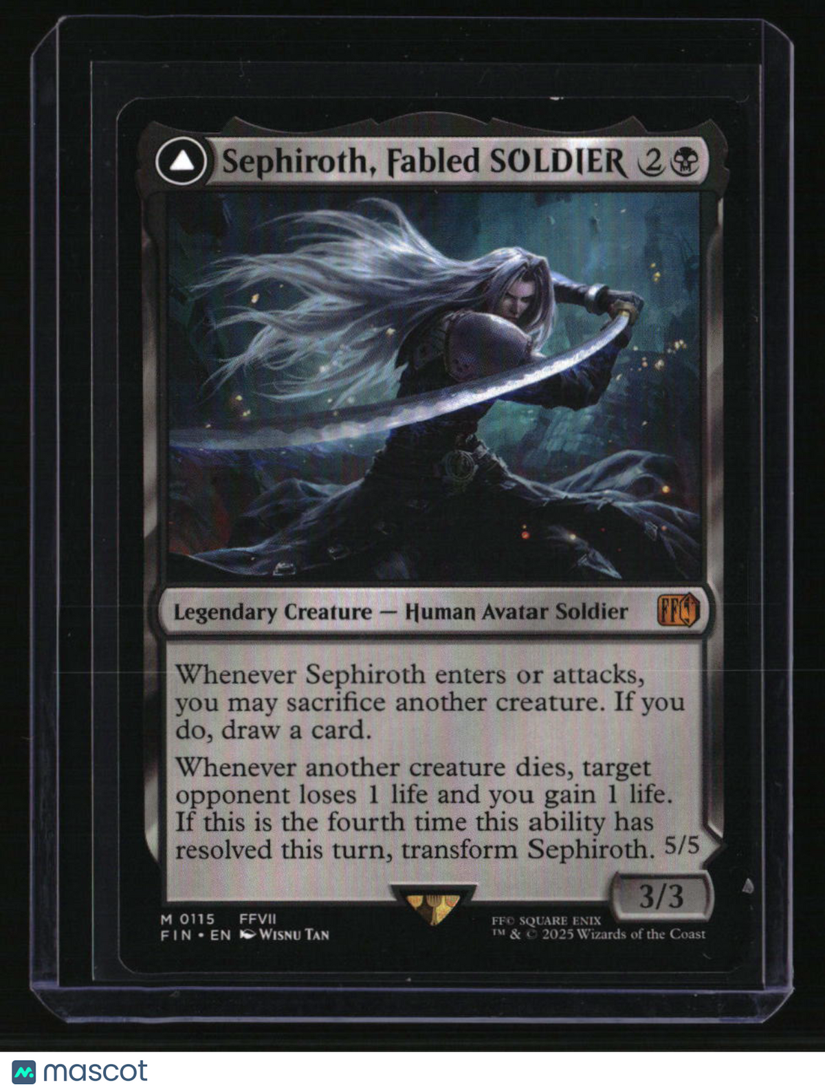 FINAL FANTASY Sephiroth, Fabled SOLDIER
