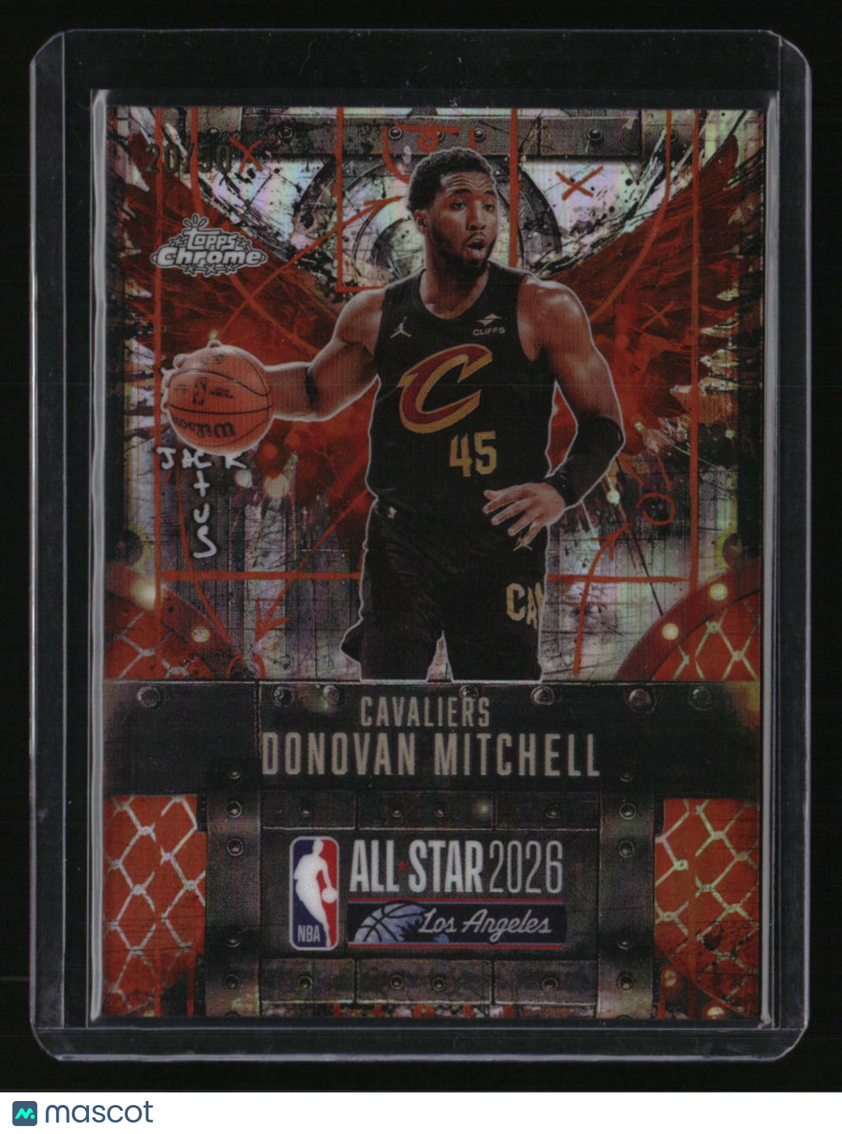 2026 Topps Chrome Cactus Jack Donovan Mitchell All Star #/50