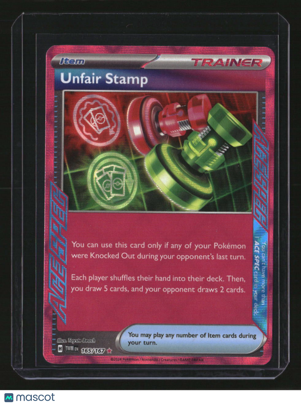 SV06: Twilight Masquerade Unfair Stamp