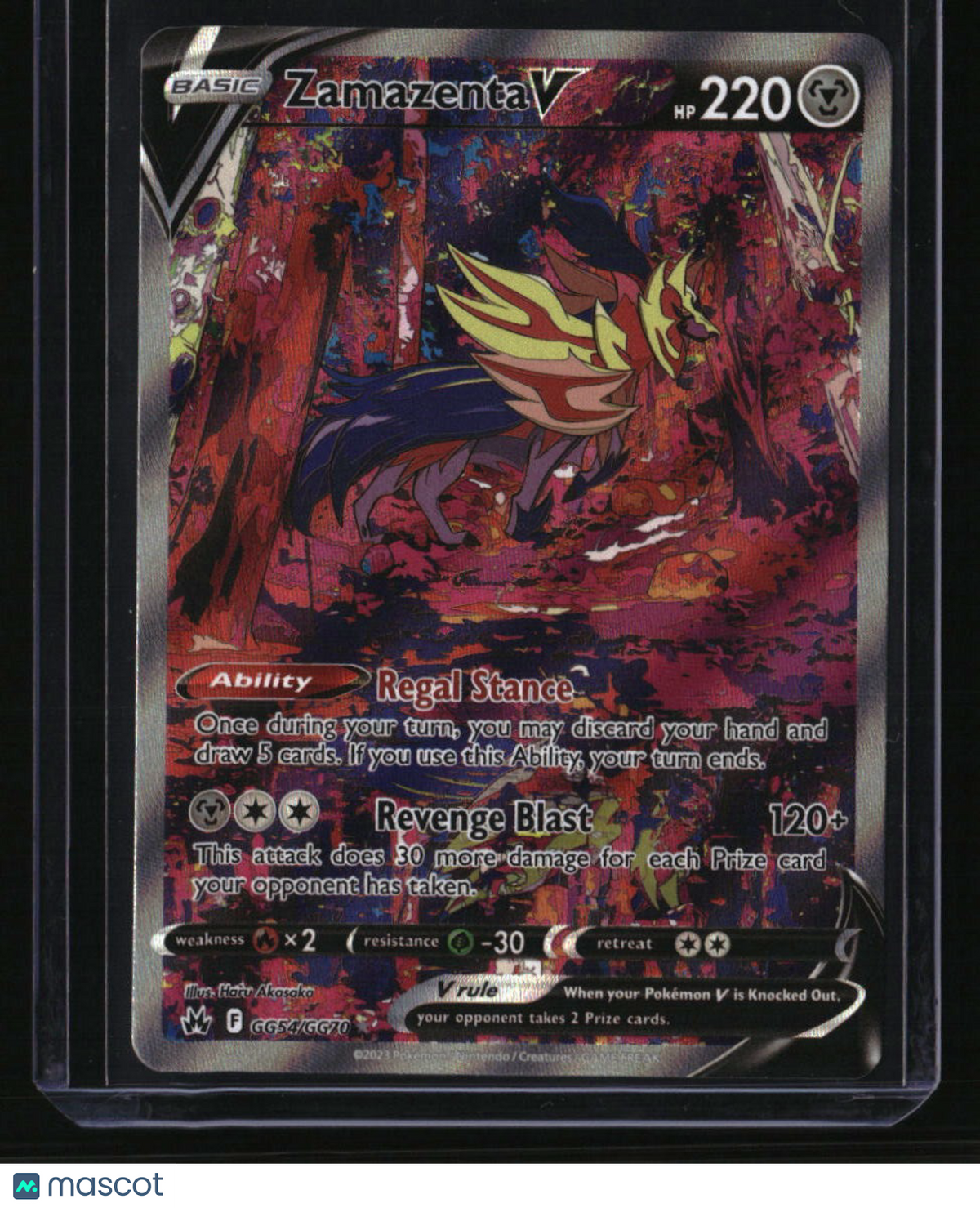 SWSH: Crown Zenith: Galarian Gallery Zamazenta V