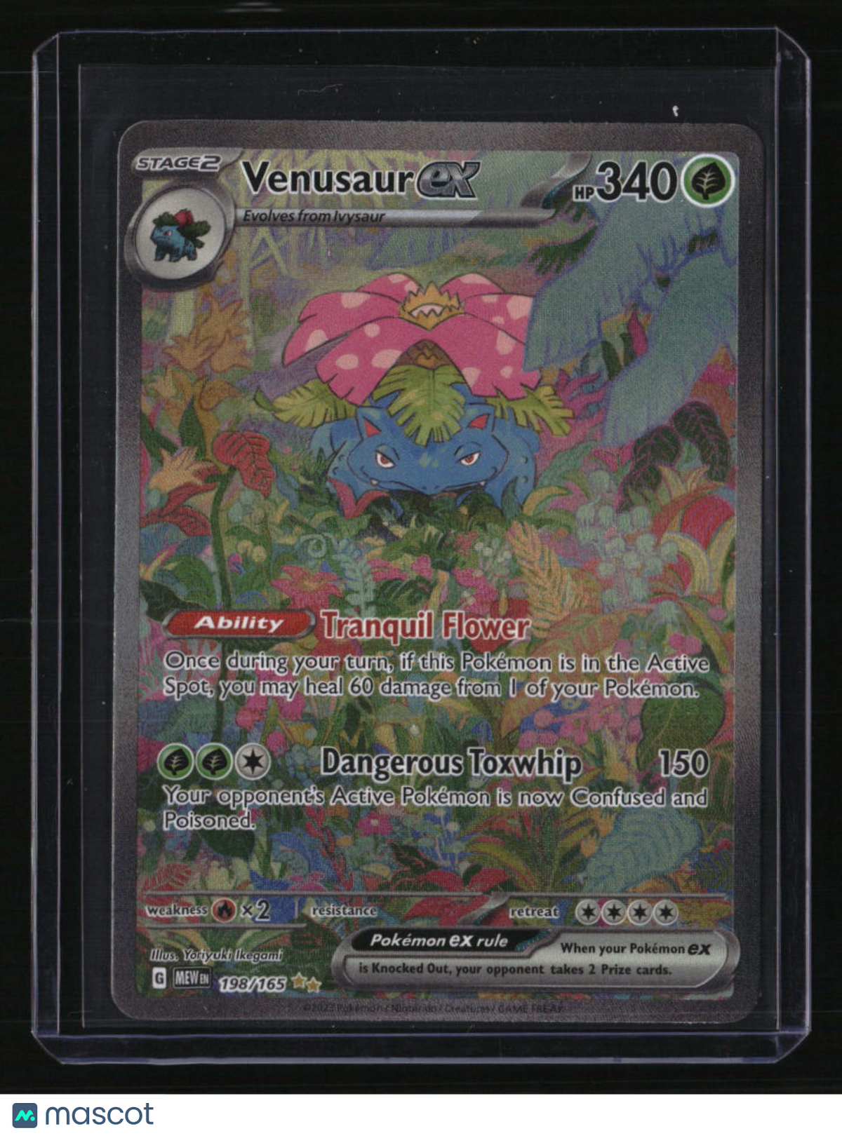 SV: Scarlet & Violet 151 Venusaur ex
