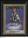 2025-26 Finest Premier League Les Ferdinand Seasons 1995-96 Auto Gold #/50