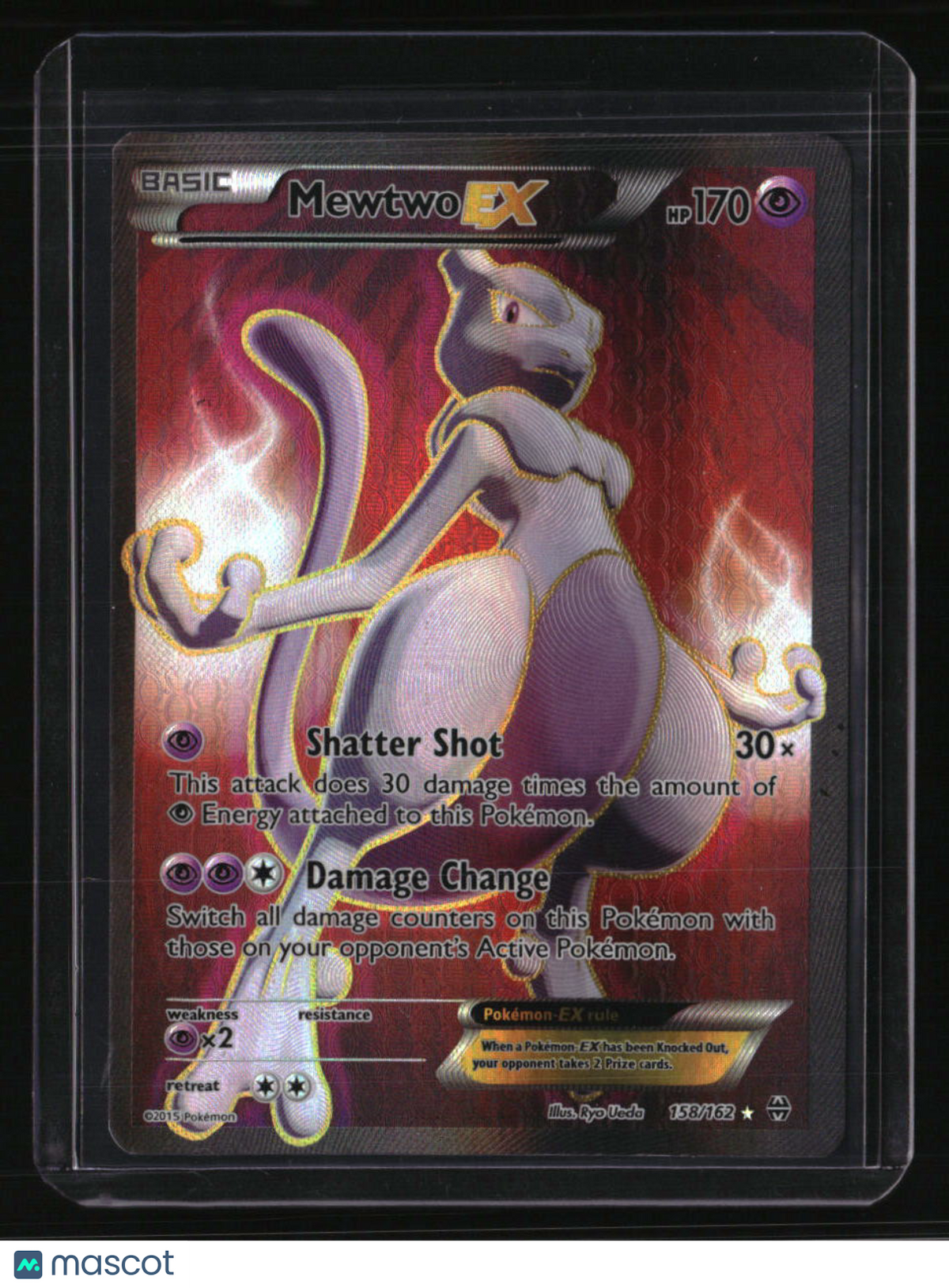XY - BREAKthrough Mewtwo EX (158 Full Art)