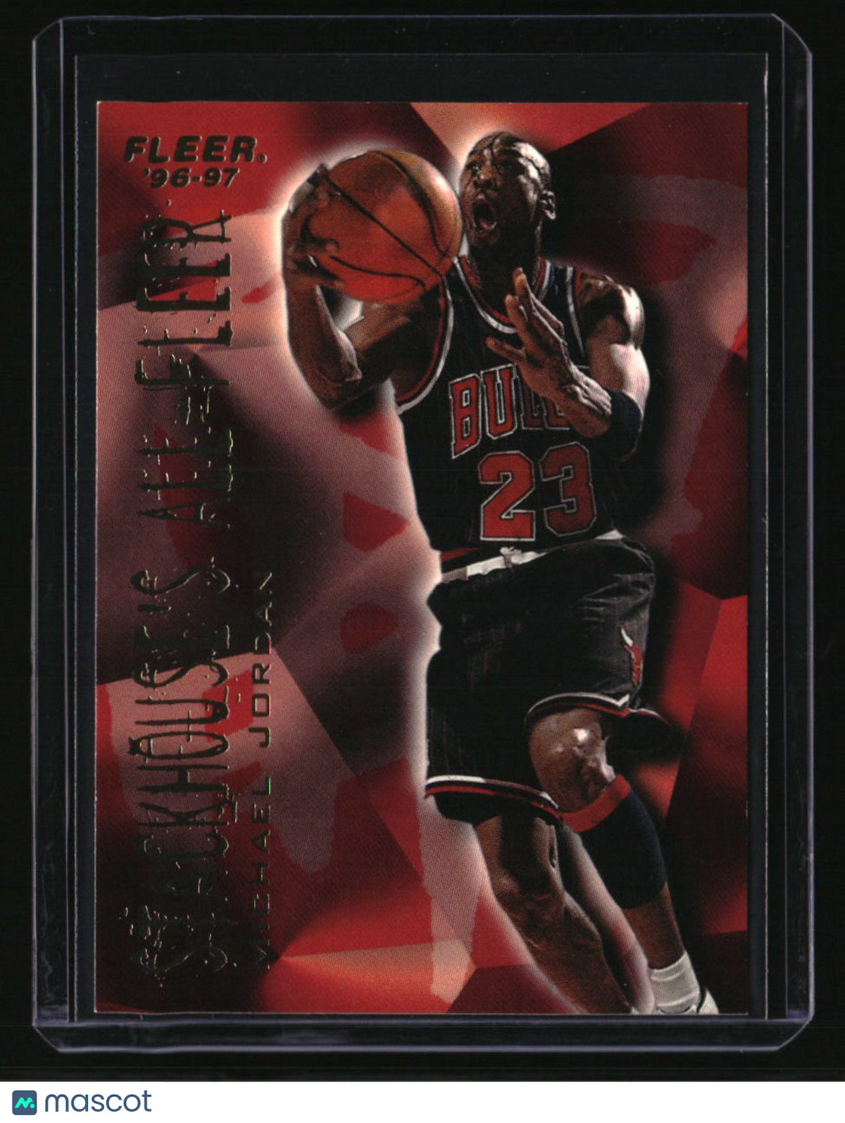 1996-97 Fleer European Michael Jordan Stackhouse's All-Fleer