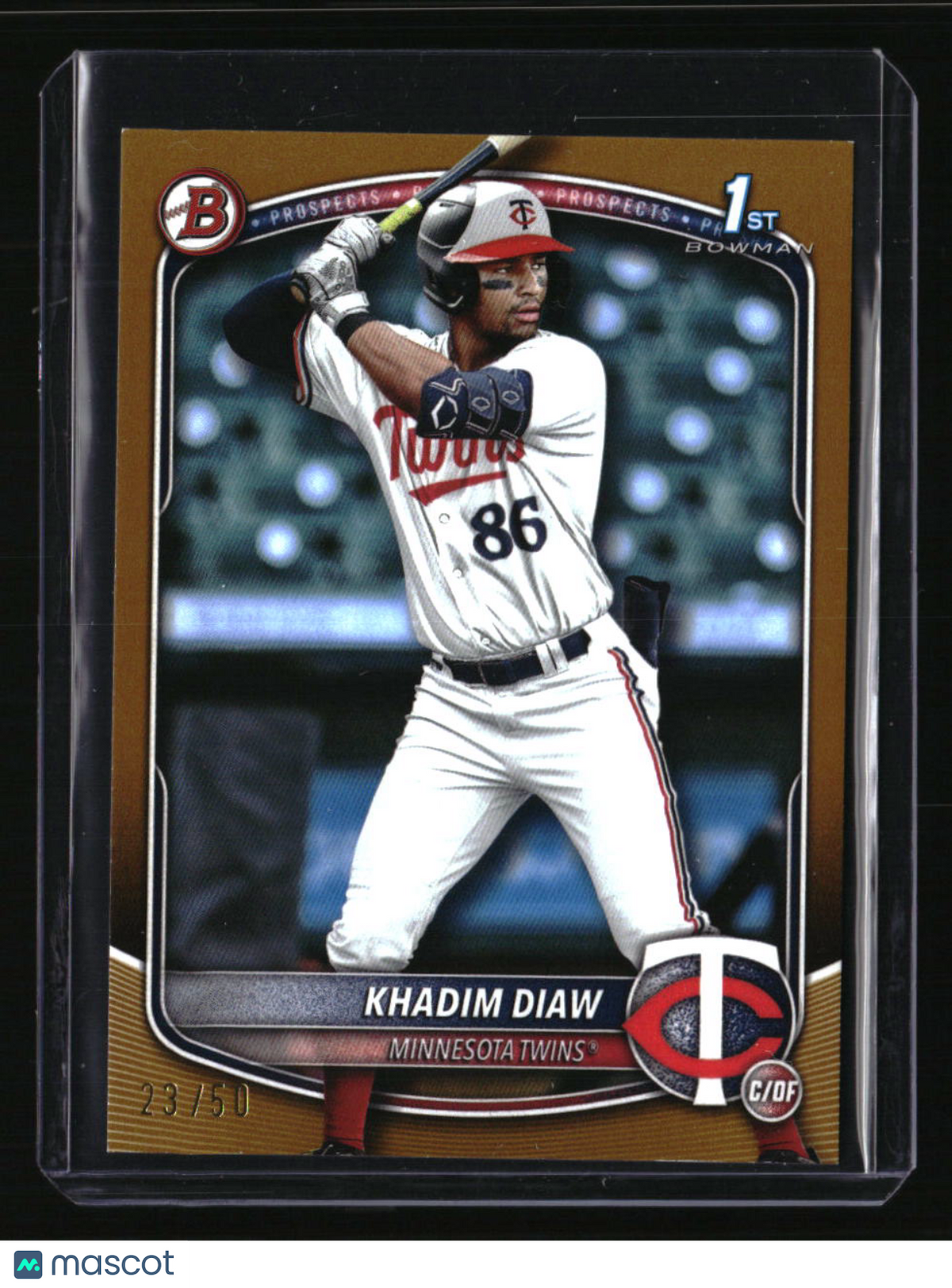 2025 Bowman Khadim Diaw Prospects Gold #/50