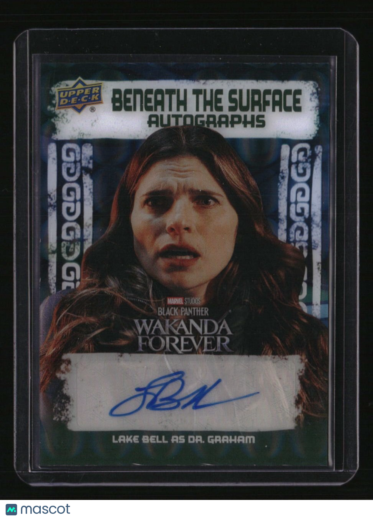 2024 Upper Deck Black Panther Wakanda Forever Lake Bell Beneath the Surface Auto