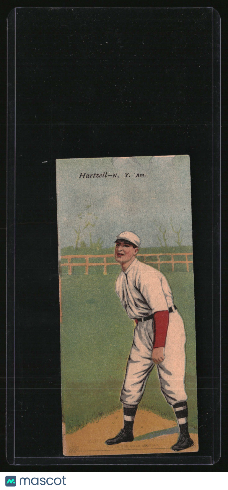 1911 Mecca Double Folders T201 Roy Hartzell / Walter Blair