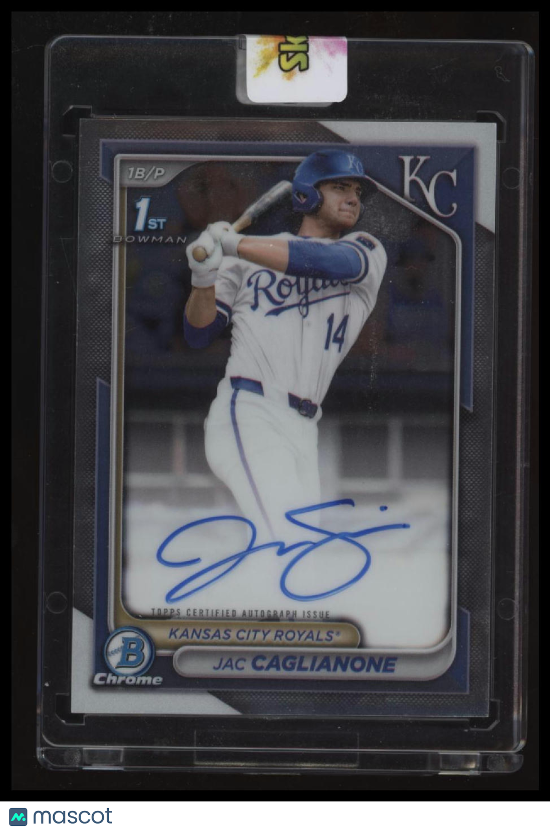 2024 Bowman Draft Jac Caglianone Chrome Prospect Autographs