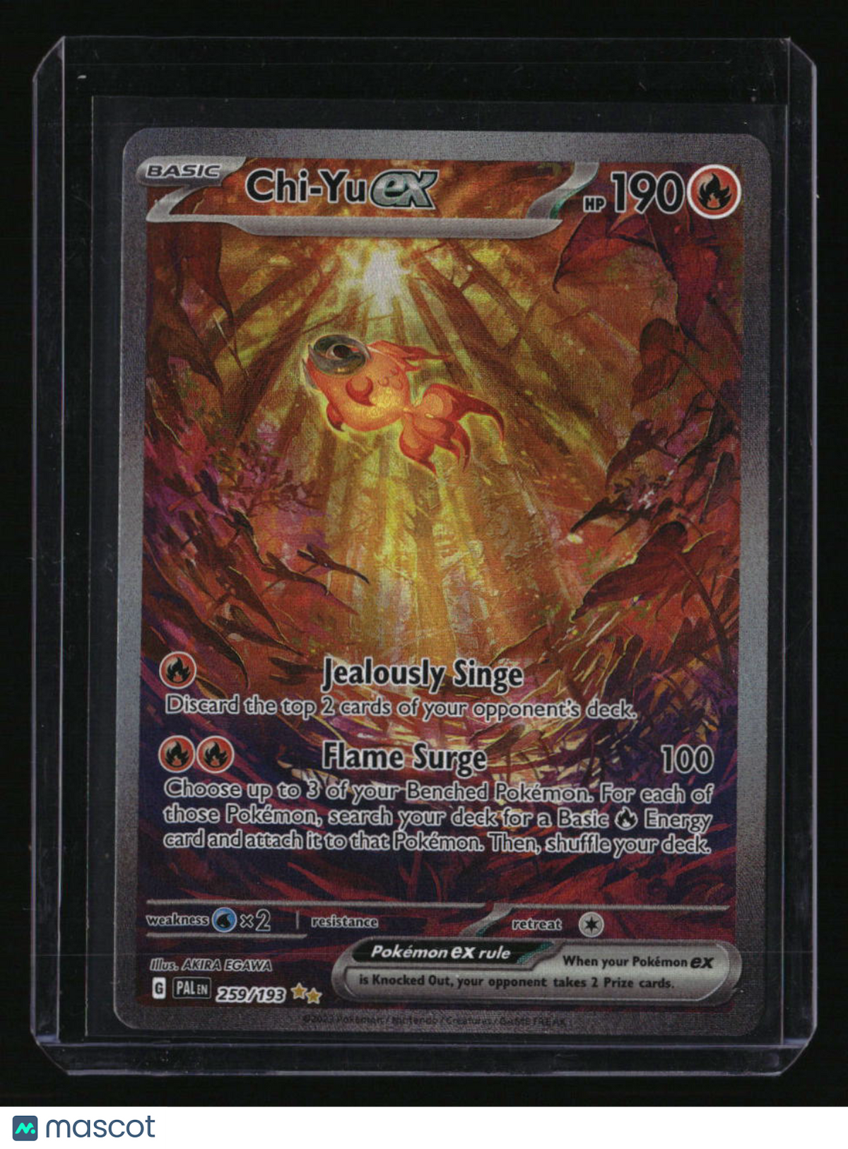 SV02: Paldea Evolved Chi-Yu ex