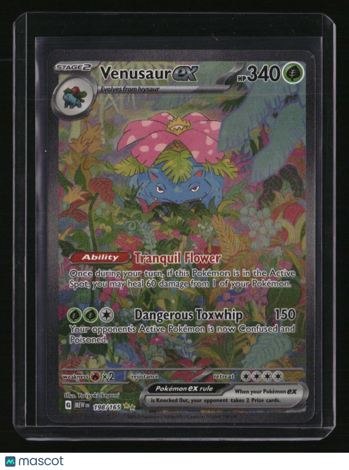 SV: Scarlet & Violet 151 Venusaur ex