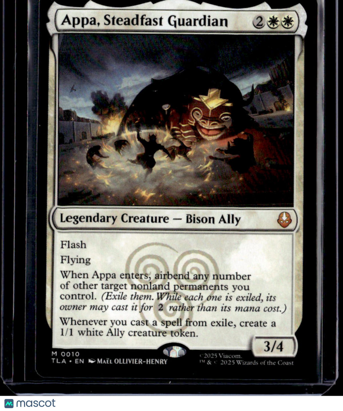 Avatar: The Last Airbender Appa, Steadfast Guardian