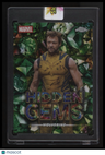 2025 Topps Chrome Marvel Deadpool Wolverine Hidden Gems Emerald Green