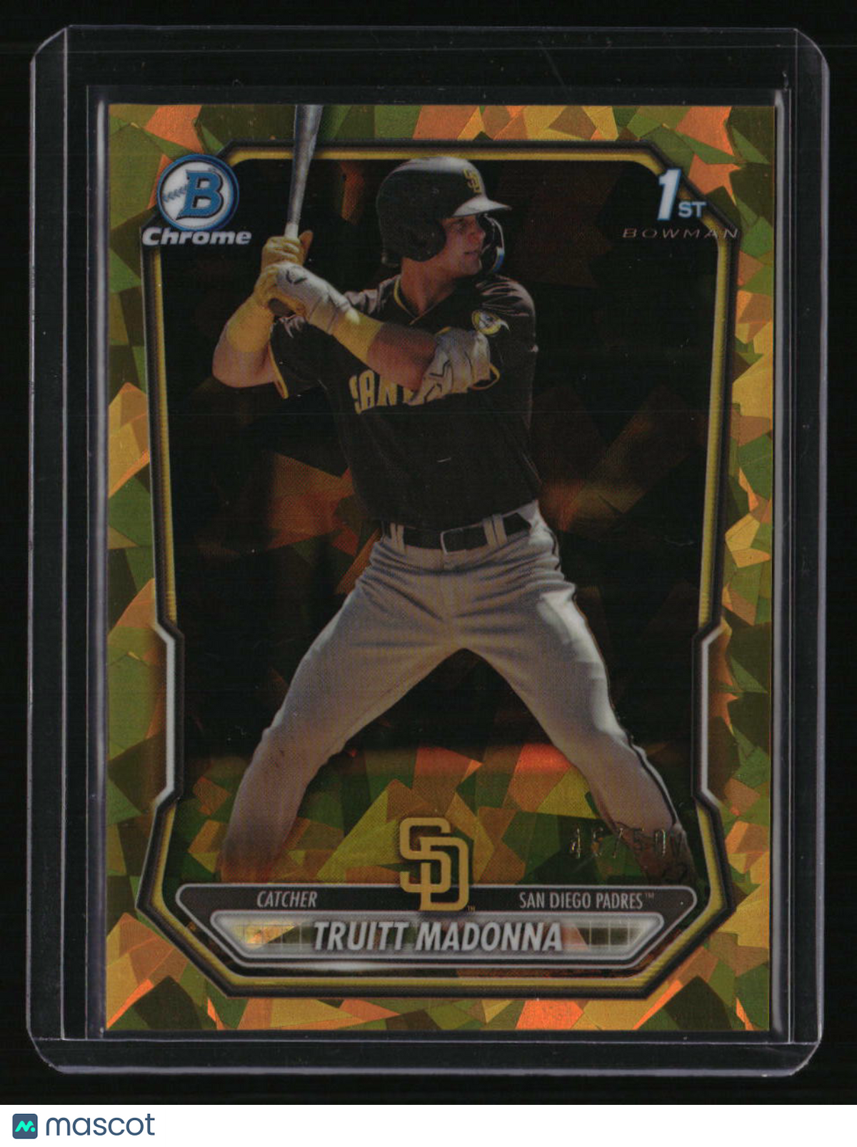 2026 Bowman Sapphire Edition Truitt Madonna Gold #/50