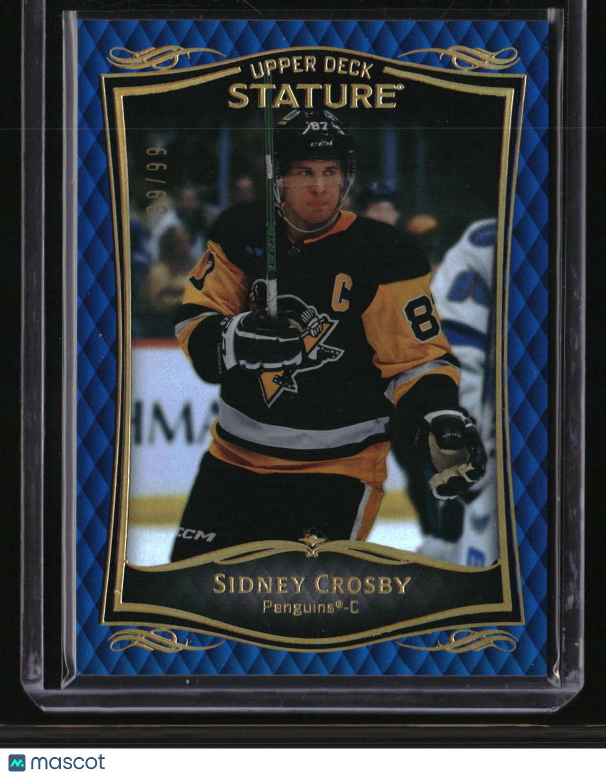 2024-25 Upper Deck Stature Sidney Crosby 2023-24 Update - Blue #/99