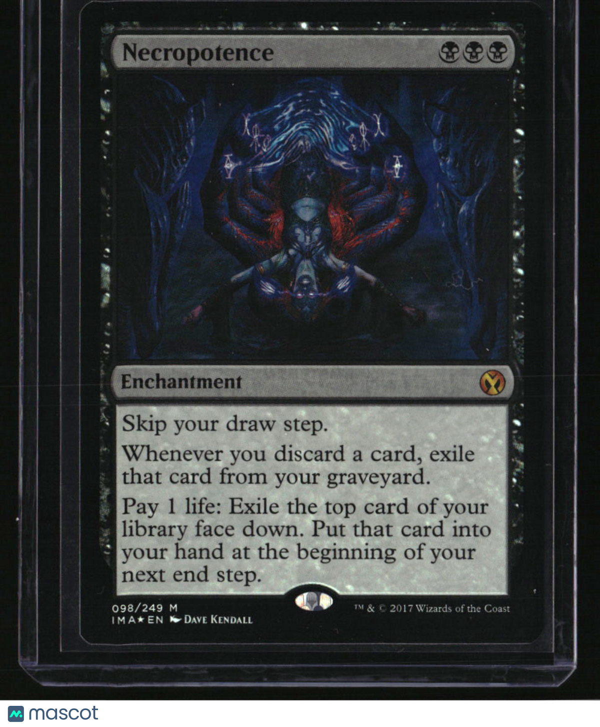 Iconic Masters Necropotence Foil