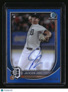 2025 Bowman Jackson Jobe Chrome Rookie Autographs Blue Refractor #/150