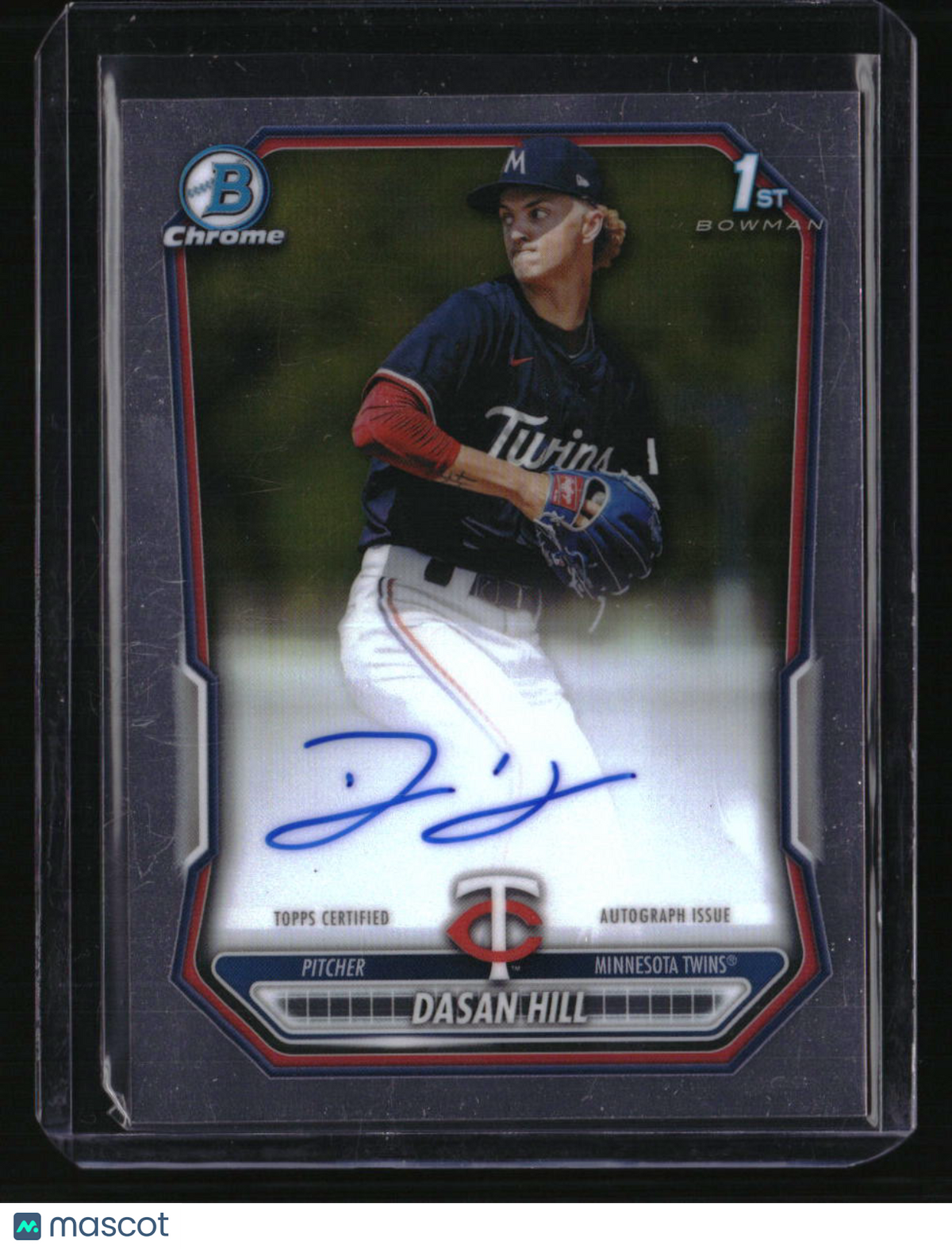 2026 Bowman Dasan Hill Chrome Prospect Autographs