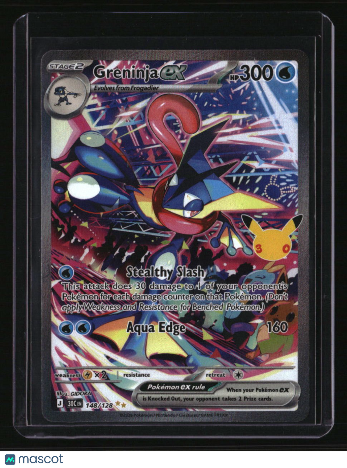 ME: 30th Celebration Greninja ex