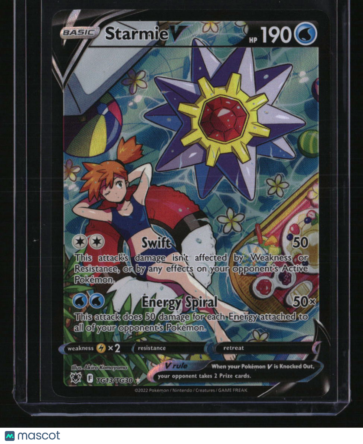 SWSH10: Astral Radiance Trainer Gallery Starmie V