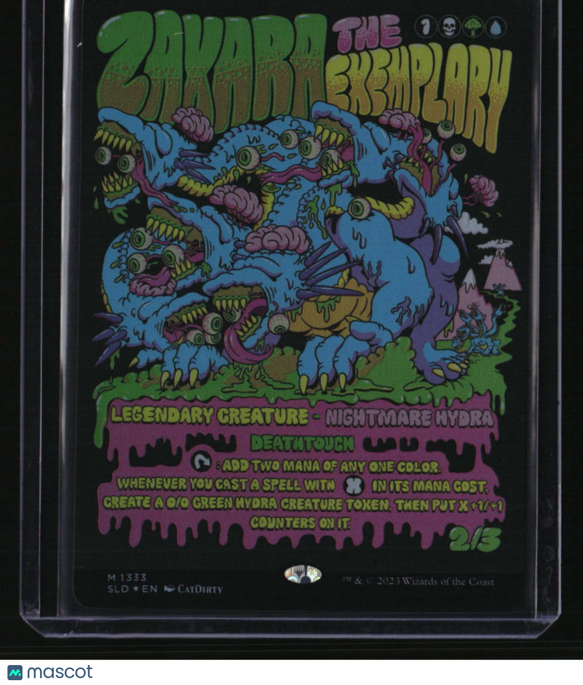 Secret Lair Drop Series Zaxara, the Exemplary Foil