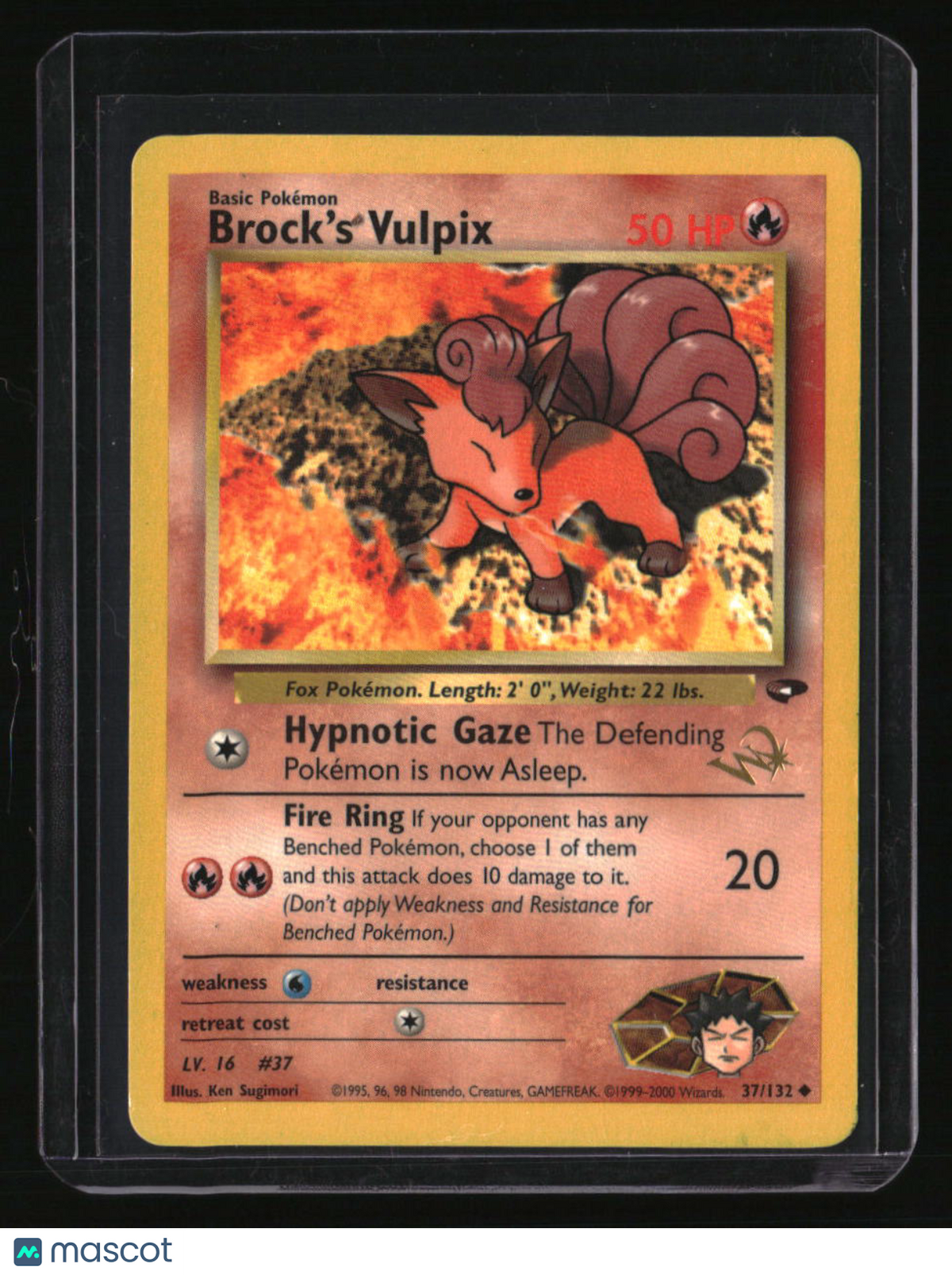 WoTC Promo Brock's Vulpix [W Stamped]