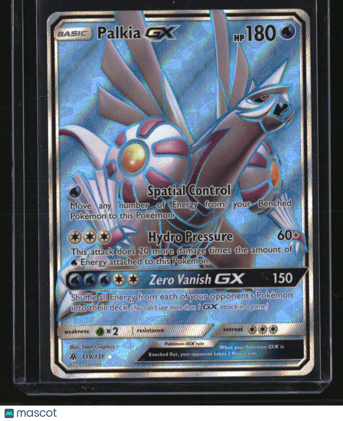 SM - Forbidden Light Palkia GX (Full Art)