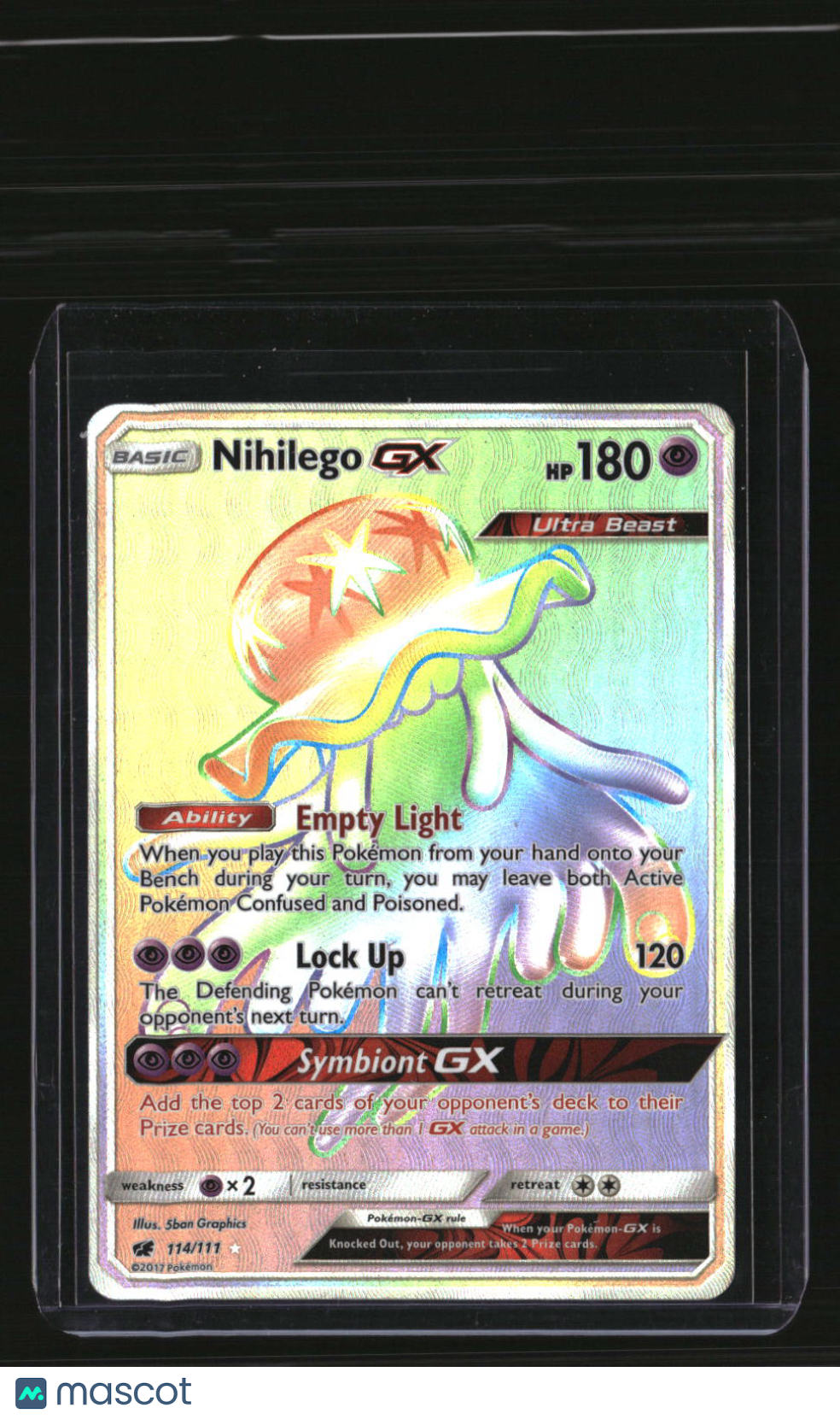 SM - Crimson Invasion Nihilego GX (Secret)