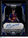 2025-26 Panini Prizm FIFA Marc Bernal Penmanship Auto