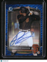 2025 Bowman Chrome Bo Davidson Prospect Autographs Reptilian Blue #/150