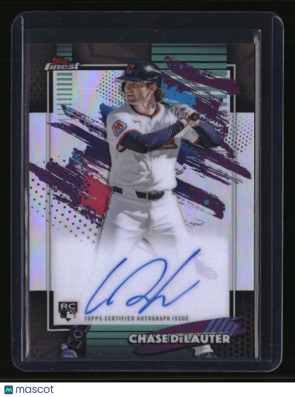 2026 Finest Chase DeLauter Finest Autographs Refractors