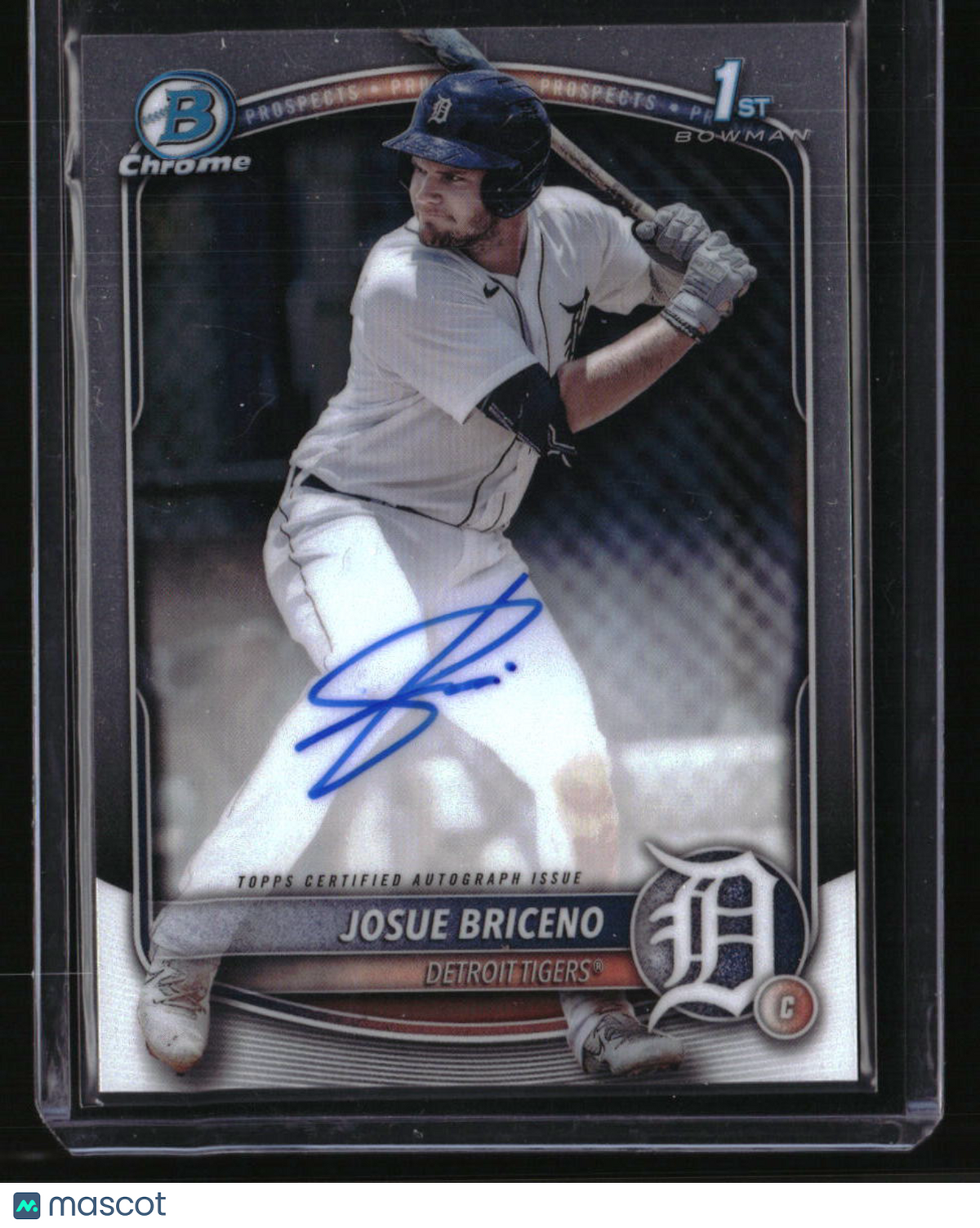 2025 Bowman Josue Briceno Chrome Prospect Autographs