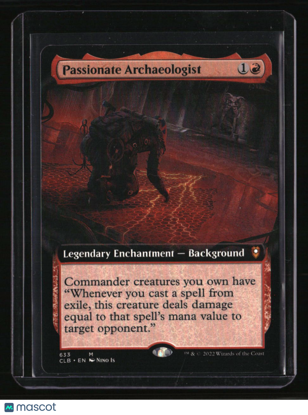 Commander Legends: Baldur's Gate Passionate Archaeologist (Extended Art)