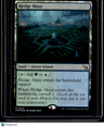 Murders at Karlov Manor Hedge Maze Foil
