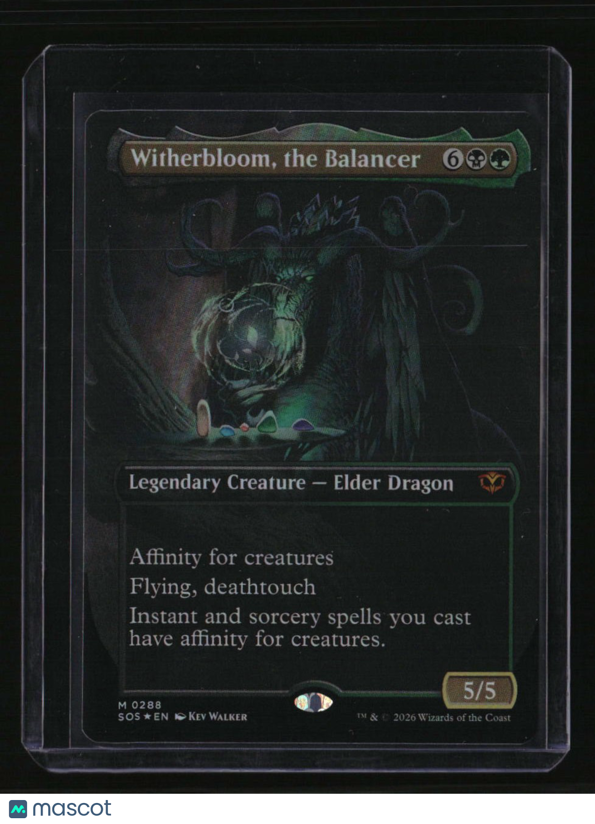 Secrets of Strixhaven Witherbloom, the Balancer (Borderless) Foil