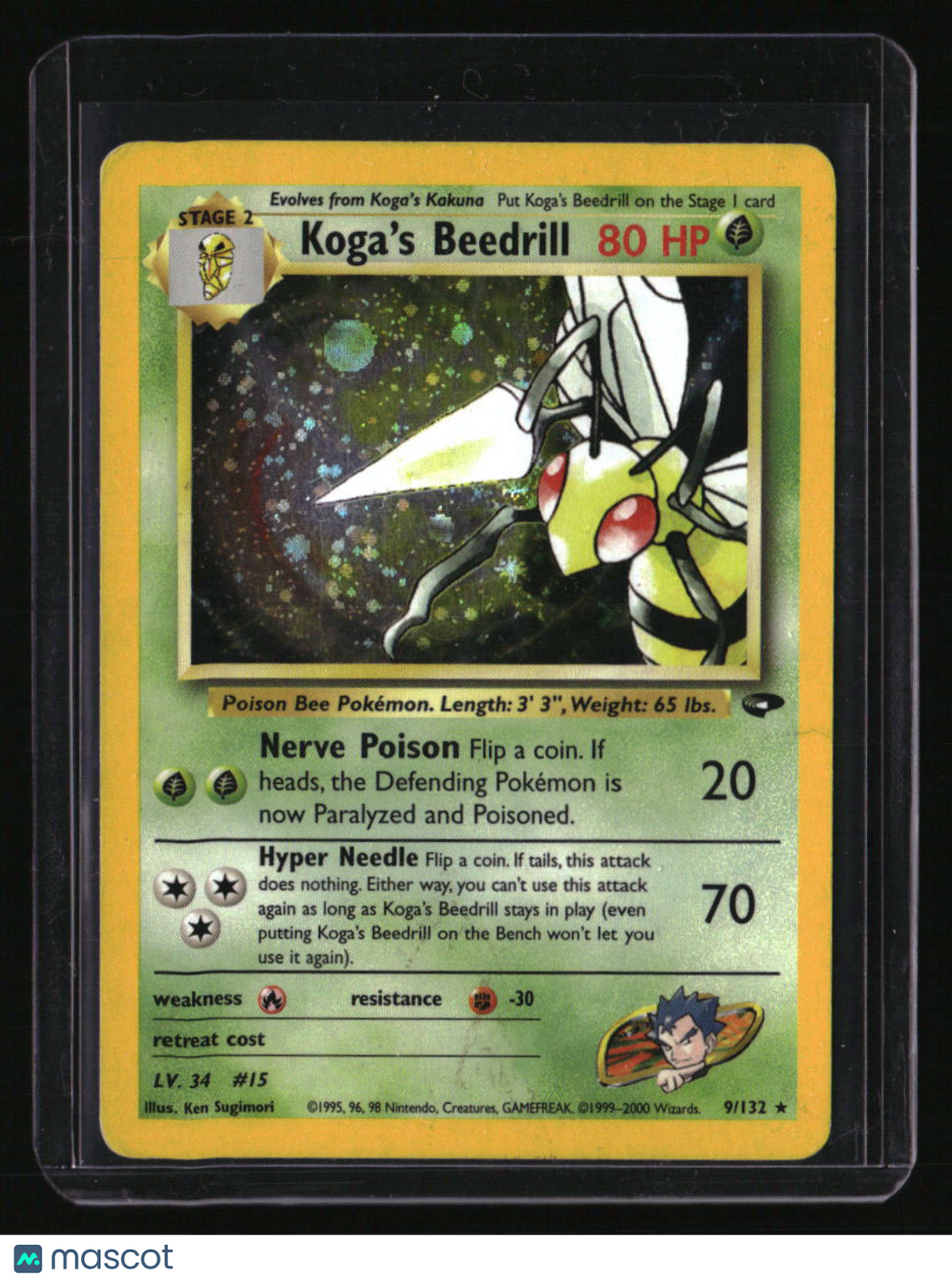 Gym Challenge Koga's Beedrill