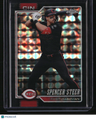 2026 Topps Chrome Spencer Steer Black Geometric Refractor #/10