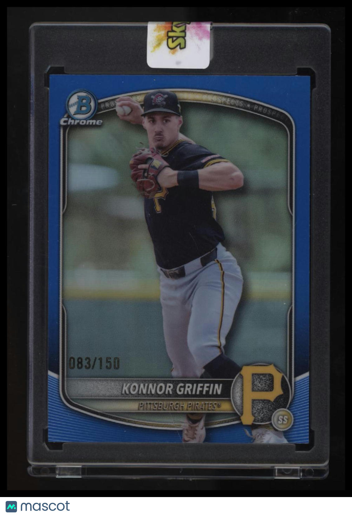 2025 Bowman Draft Konnor Griffin Chrome Blue Refractor #/150
