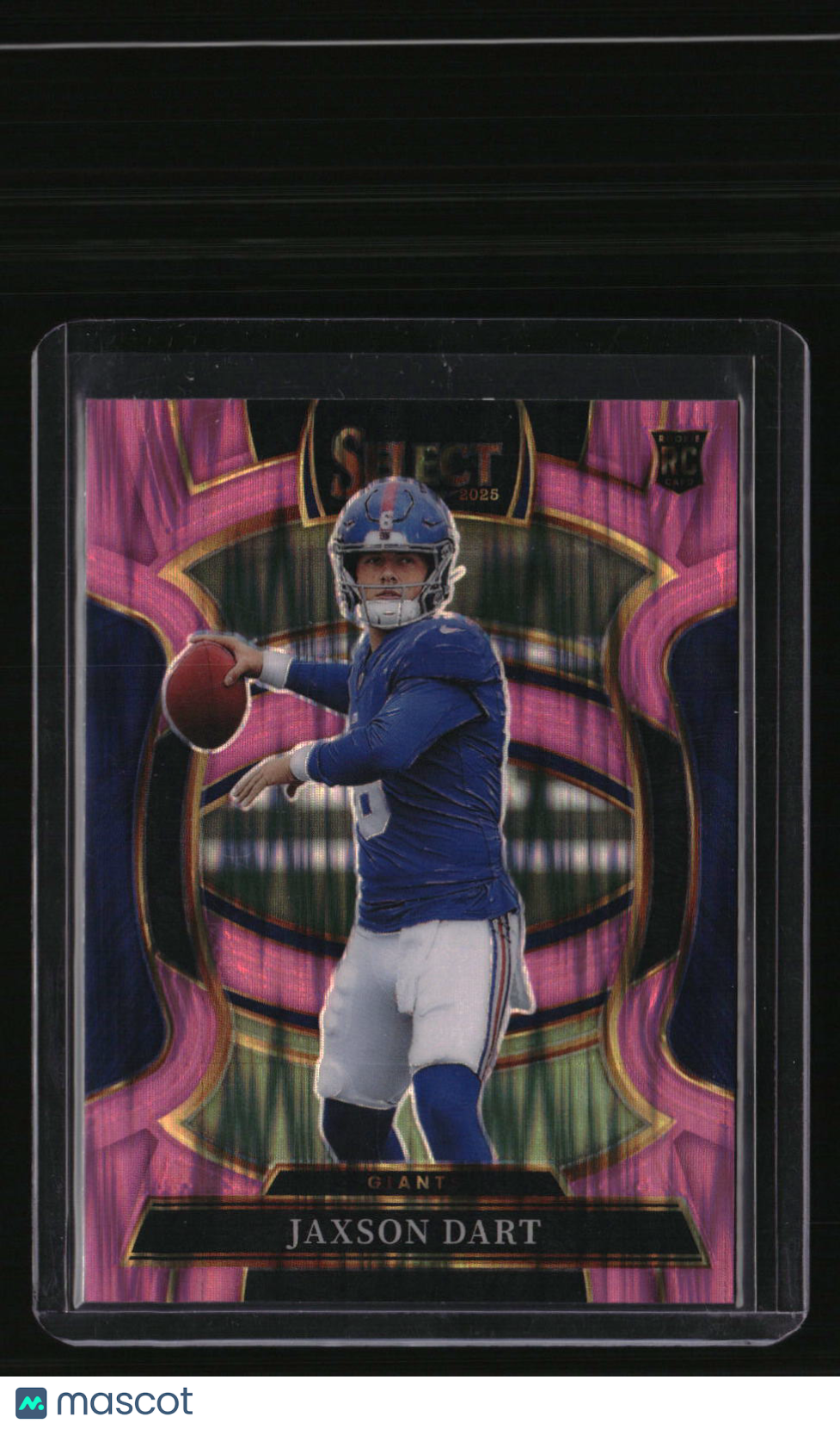 2025 Panini Select Jaxson Dart Pink Prizm Shock