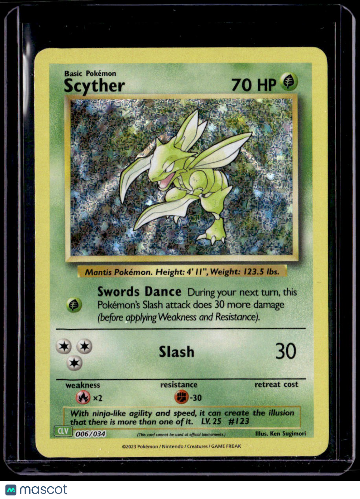 Trading Card Game Classic Scyther