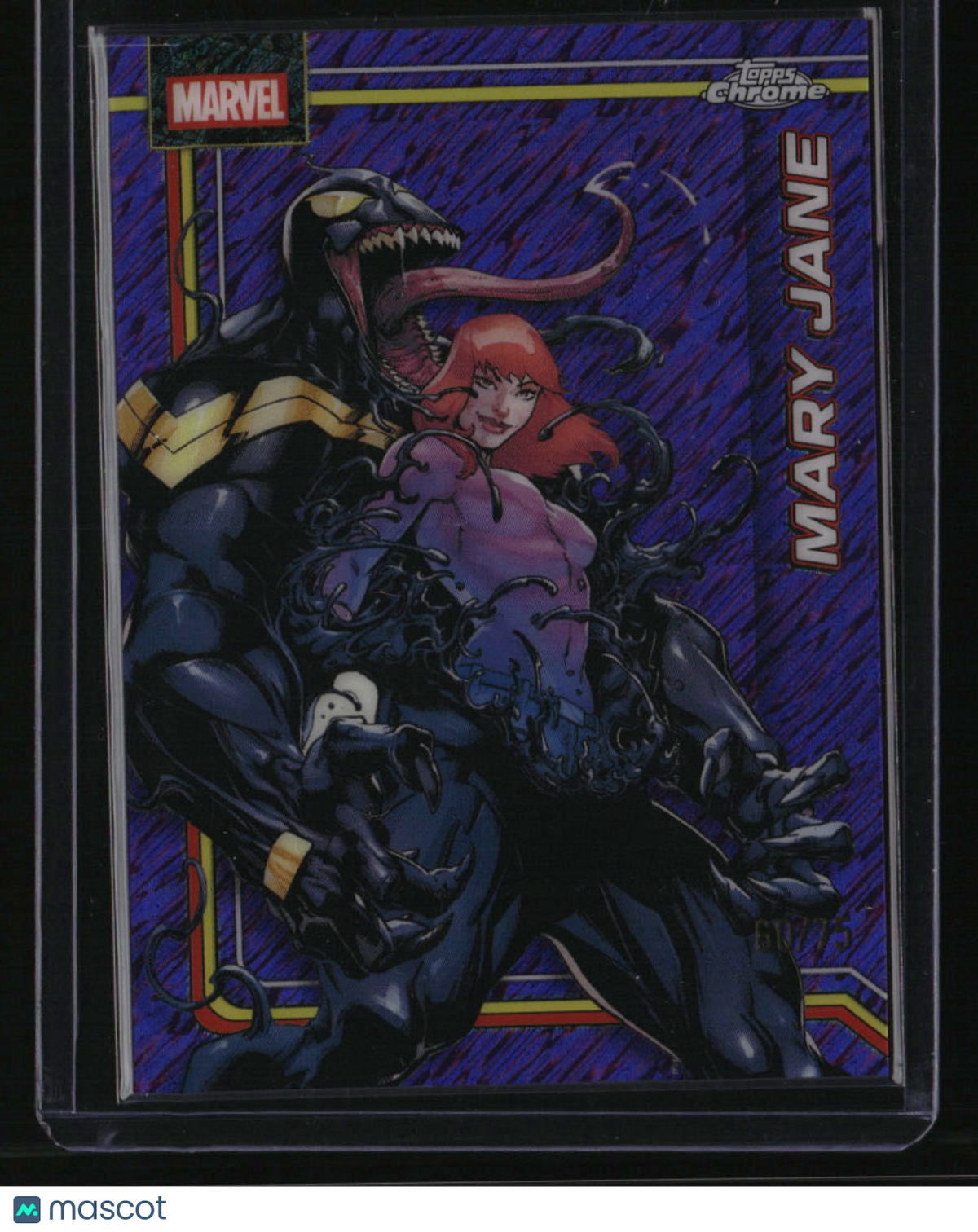 2026 Topps Chrome Marvel Comics Mary Jane Purple Shimmer #/75