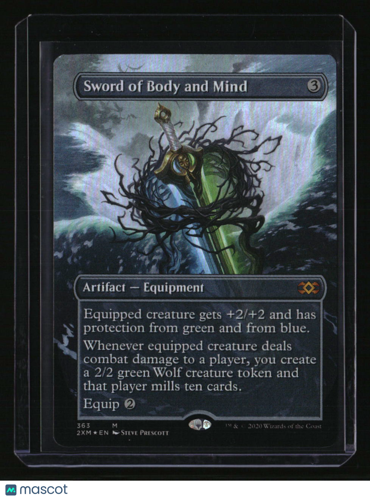 Double Masters Sword of Body and Mind (Borderless) Foil