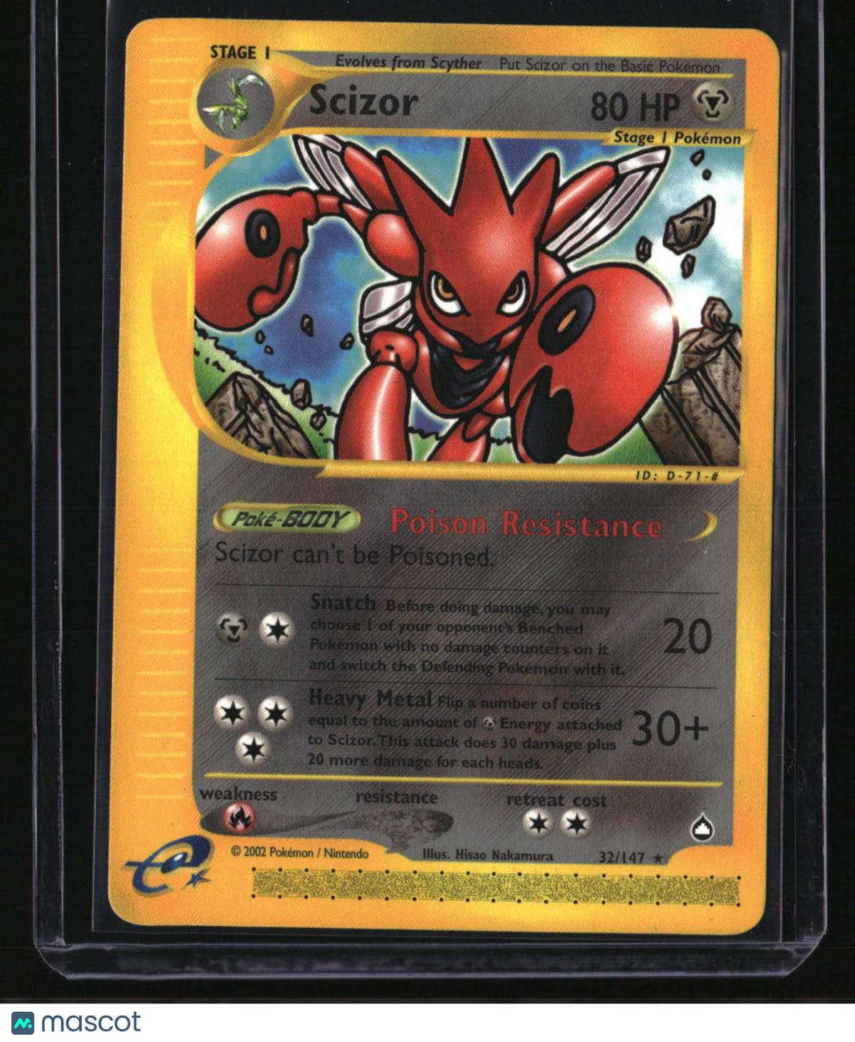 Aquapolis Scizor
