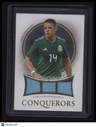 2020 Futera Unique World Football Javier Hernandez Conquerors Relics #/35