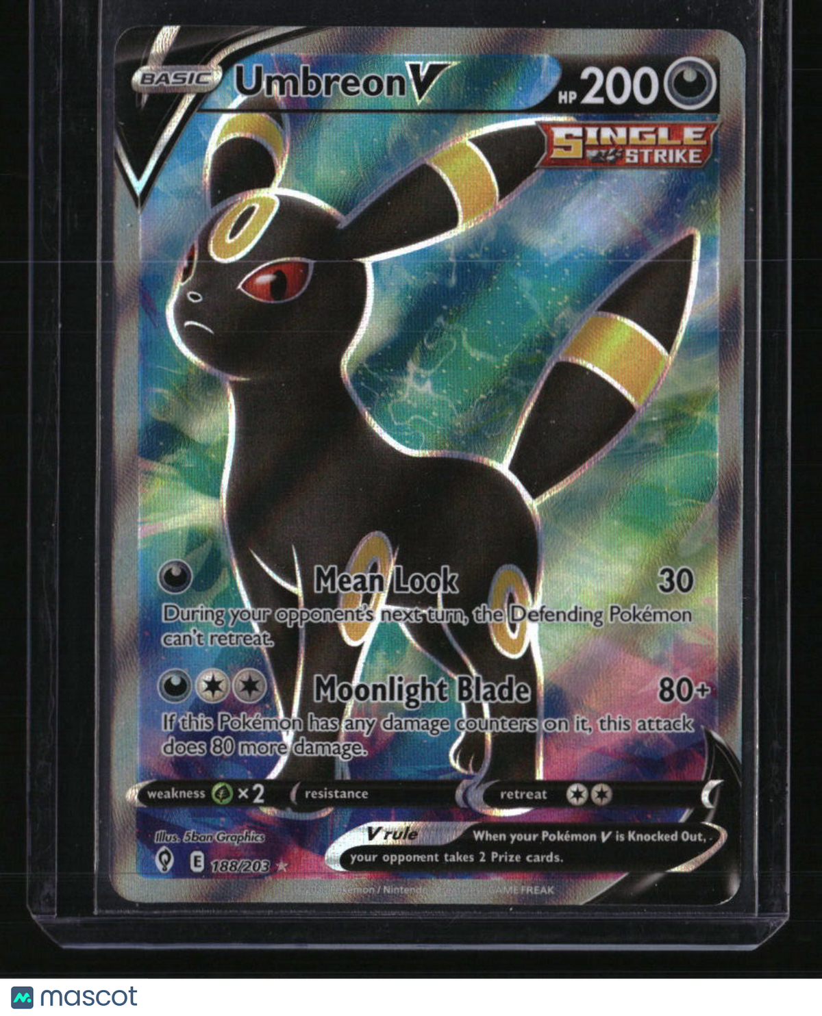 SWSH07: Evolving Skies Umbreon V (Full Art)