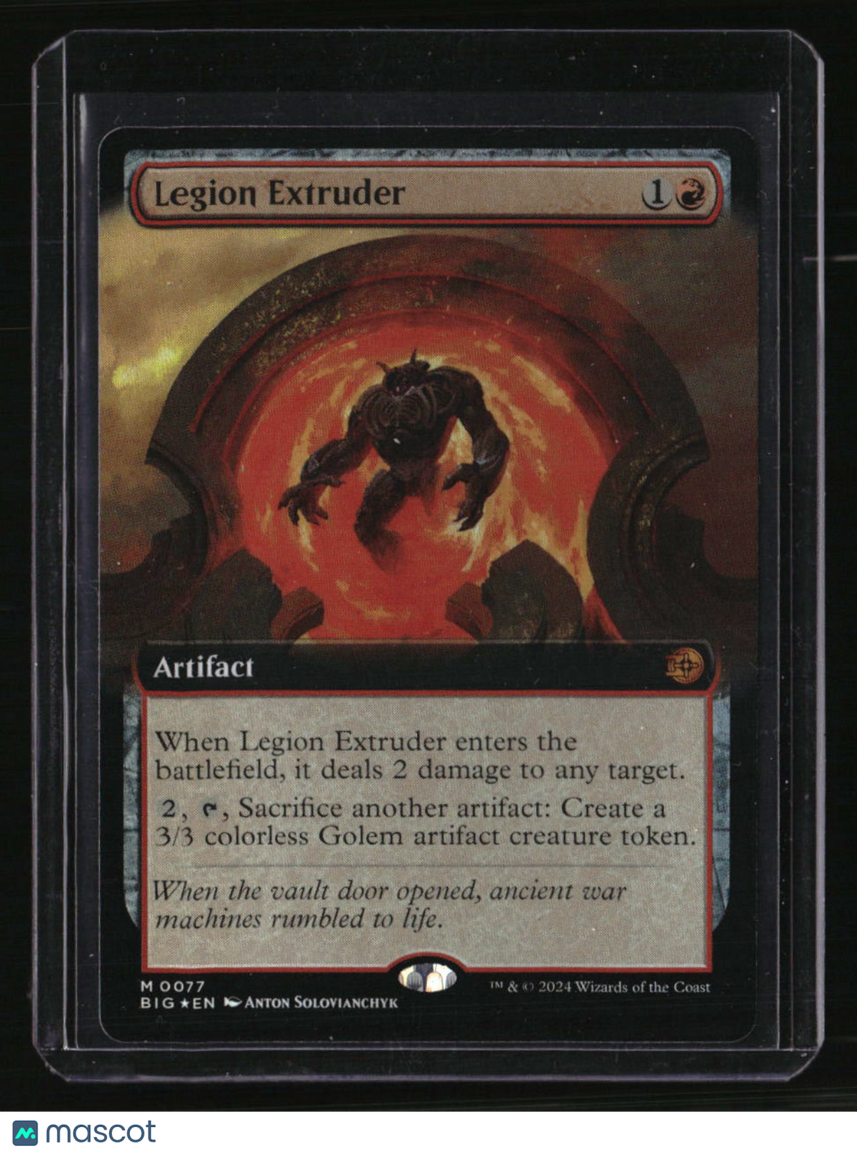 Outlaws of Thunder Junction: The Big Score Legion Extruder (Extended Art) Foil