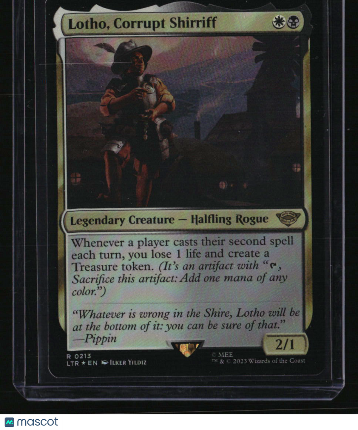 The Lord of the Rings: Tales of Middle-earth Lotho, Corrupt Shirriff Foil