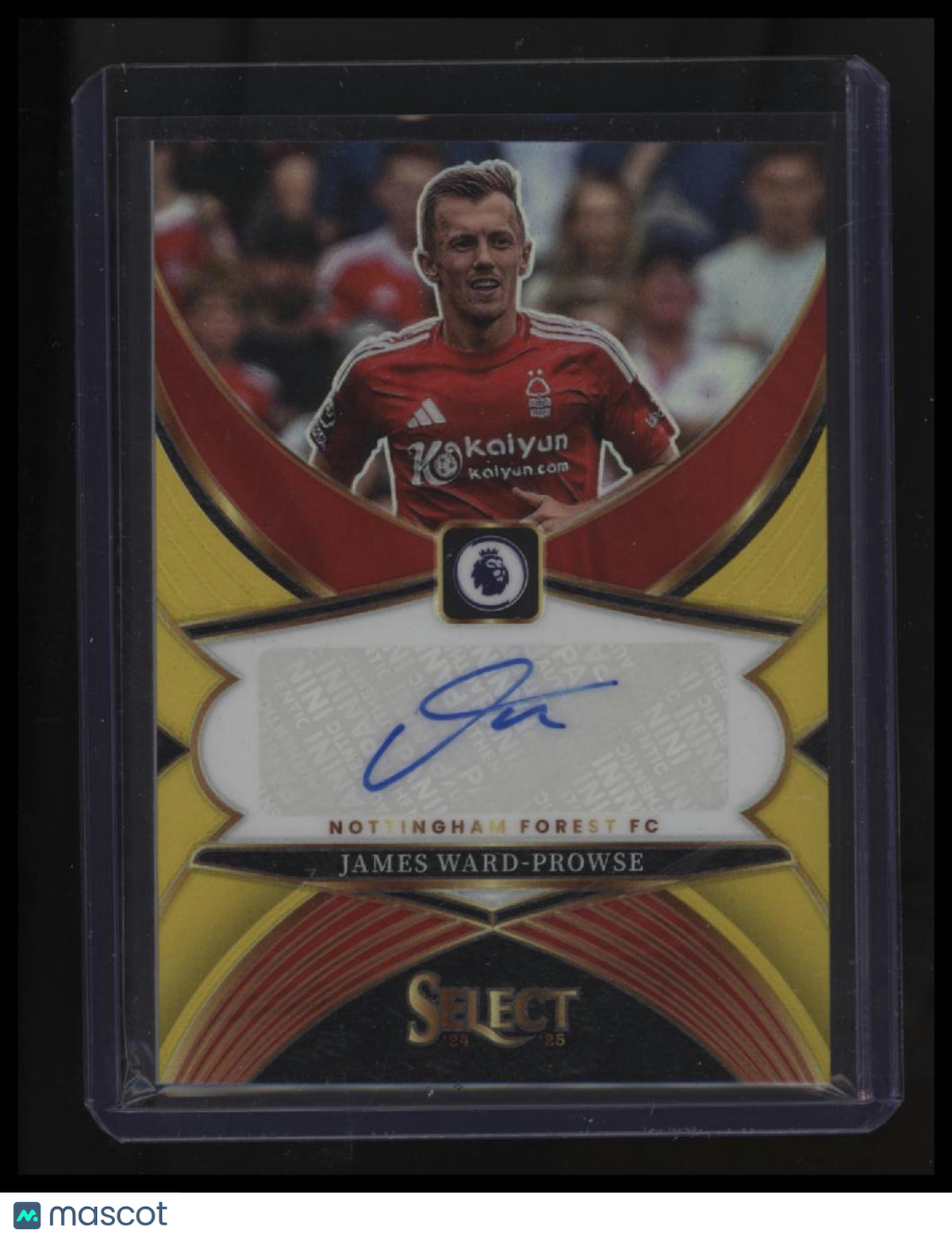 2024-25 Panini Select Premier League James Ward-Prowse Signatures Gold #/10