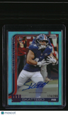 2025 Topps Chrome Cam Skattebo Chrome Rookie Autographs Teal Refractor #/299