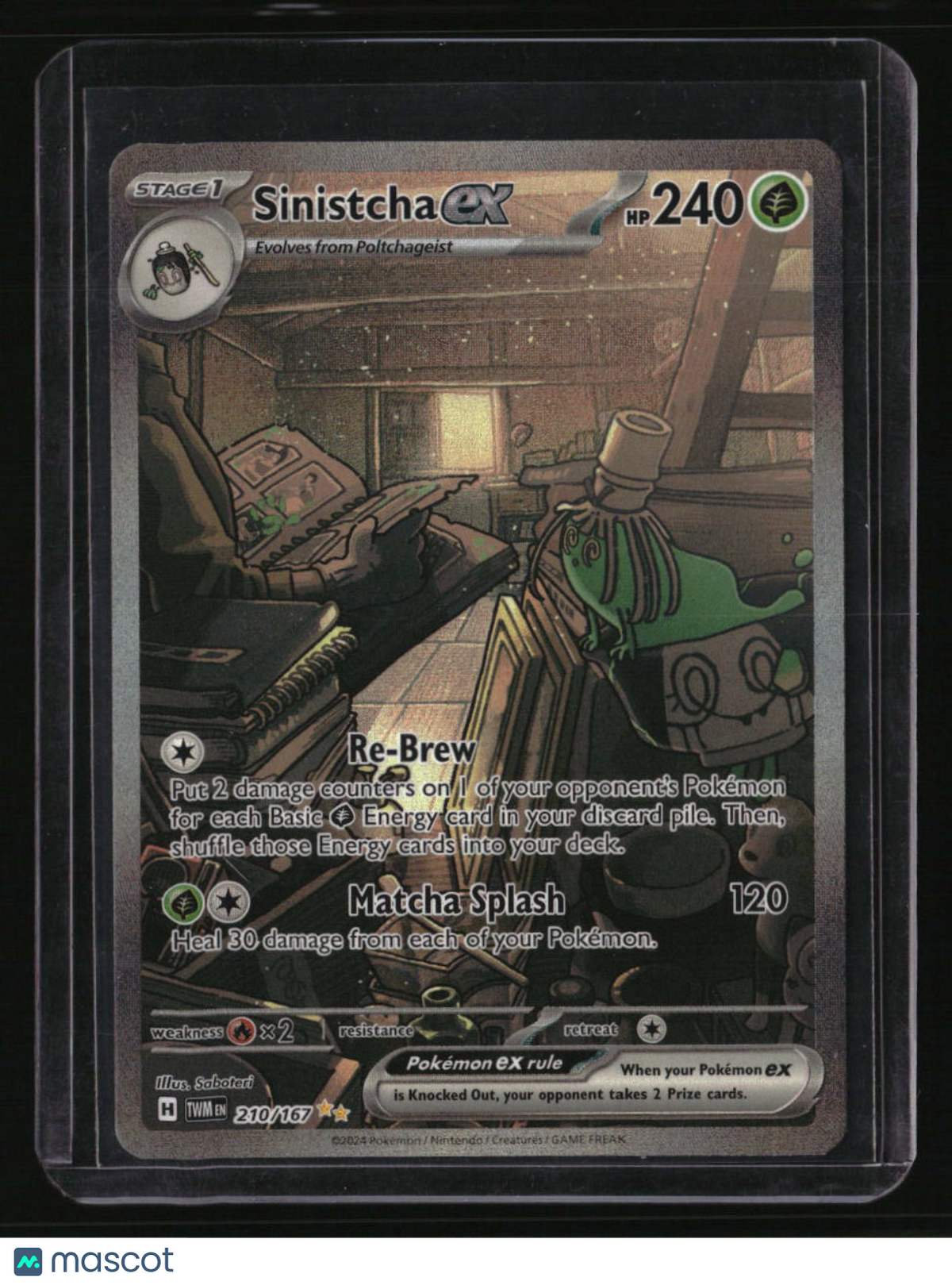 SV06: Twilight Masquerade Sinistcha ex