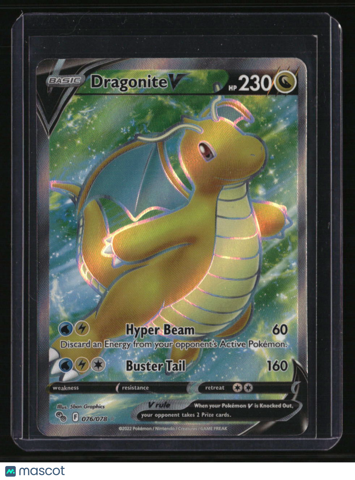 Pokemon GO Dragonite V (Full Art)